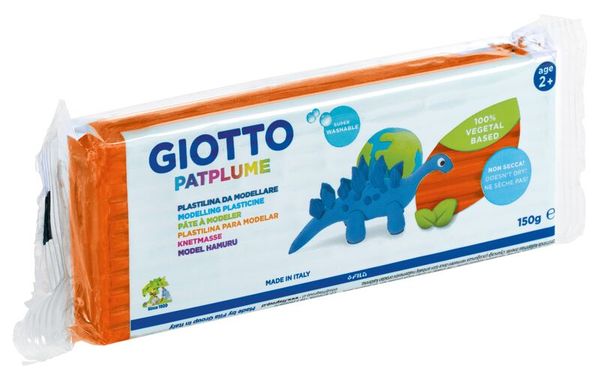 GIOTTO Patplume Kinder-Softknete, 12 x 150 g, farbig sortiert