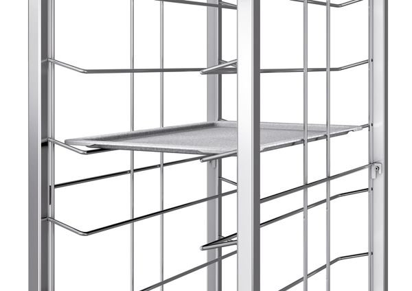 Tablett-Abräumwagen TAW 10 für GN Tabletts Tablett-Abräumwagen TAW 10 für GN Tabletts