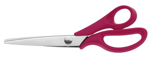 Zick Zack Schere von Clauss, magenta, 21,7cm