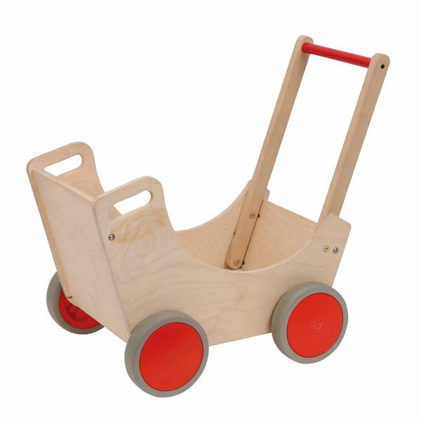 Holzwagen, Kinderwagen, Wagen, Holzspielzeug, Rollwagen