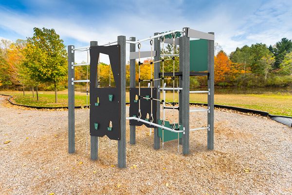 Klettergerät, Spielplatz, Kletterwand, Kletterturm, Gerätepfosten