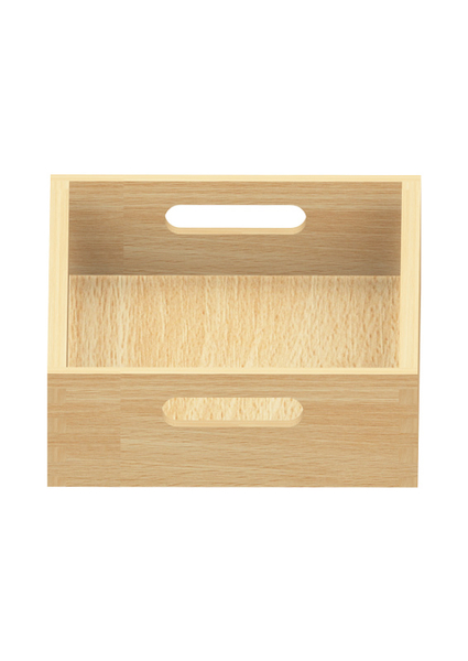 BasicPlus Materialkasten inkl. Filzstreifen, Buche Massivholz BasicPlus Materialkasten inkl. Filzstreifen, Buche Massivholz