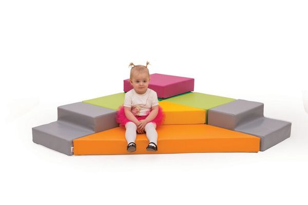 Schaumstoffsteine-Set für Kleinkinder, 8 Elemente