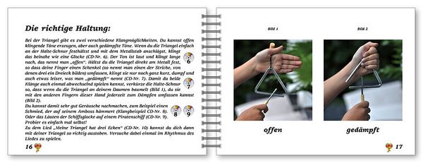 Musik-Kiste für den Kindergarten, 16-tlg. Musik-Kiste für den Kindergarten, 16-tlg.