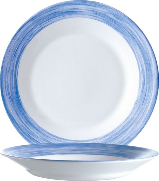 Brush Teller tief 22,5cm, verschiedene Farben