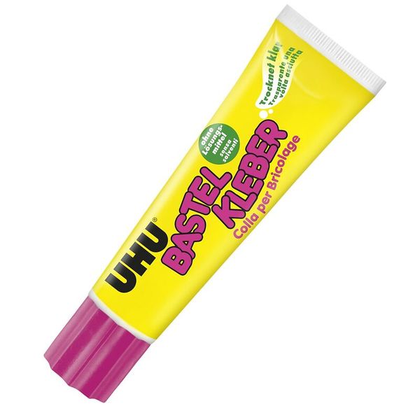 UHU Bastelkleber Standtube 90 g, ohne Lösungsmittel