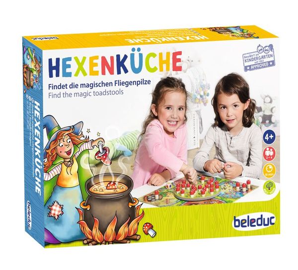 Such- und Merkspiel Hexenküche, 2-4 Spieler, ab 4 Jahre Such- und Merkspiel Hexenküche, 2-4 Spieler, ab 4 Jahre