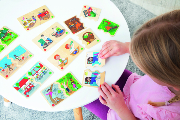 Lernpuzzle "What can I do - Richtig oder Falsch", ab 4 Jahre Lernpuzzle "What can I do - Richtig oder Falsch", ab 4 Jahre