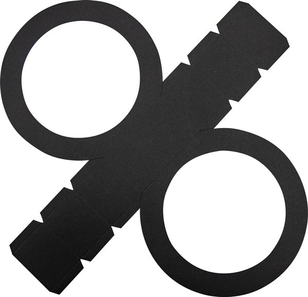 FOLIA Laternen-Rohlinge rund, Fotokarton, Farbe wählbar, Ø 19cm, 5 Stück