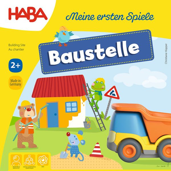 HABA Meine ersten Spiele - Baustelle, ab 2 Jahre, Spieldauer 10 Minuten HABA Meine ersten Spiele - Baustelle, ab 2 Jahre, Spieldauer 10 Minuten