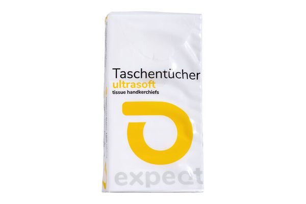 Taschentücher, 4-lagig, extra weich, 10 Päckchen (je 10 Tücher)