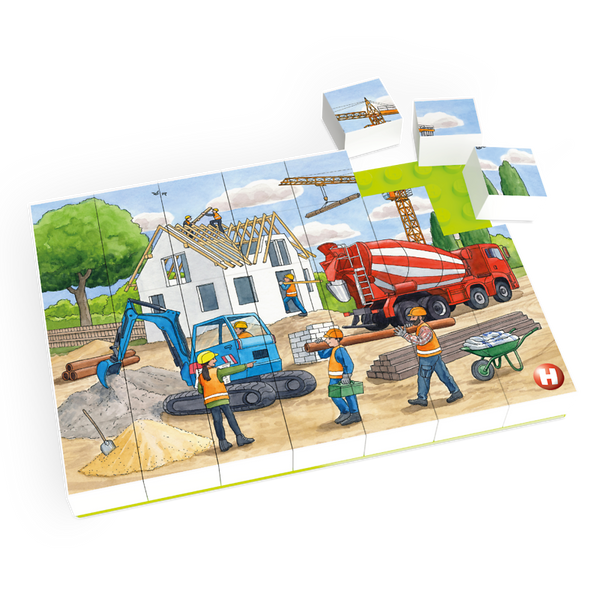 HUBELINO Puzzle - Auf der Baustelle (35-teilig), ab 4 Jahre HUBELINO Puzzle - Auf der Baustelle (35-teilig), ab 4 Jahre