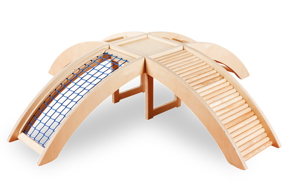 Kletterbrücke, 5 tlg. Kletterbrücke, 5 tlg.