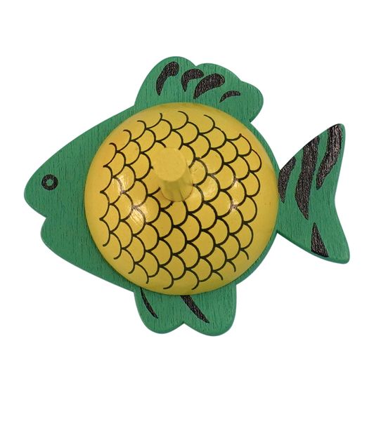 kleiner Kreisel mit lustigen Motiven, 6 St.  kleiner Kreisel mit lustigen Motiven, 6 St.