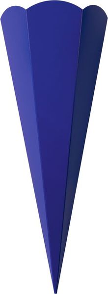 FOLIA Geschwister-Schultüten-Rohlinge, eckig, aus Fotokarton, 41 cm, 5 Stück, Farbe wählbar