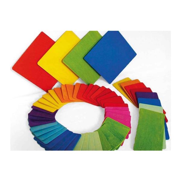 BAUSPIEL Bauplättchen, 52-tlg