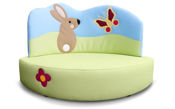 Kindersofa Hase, Sitzhöhe 25 cm