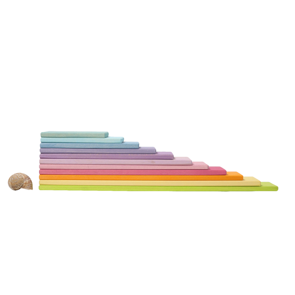 Kreidestücke, Pastellfarben, Stufenstab, Kalkstifte, Konstruktionsspielzeug