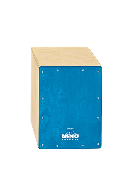 Cajón, Cajón peruano, Tabla de madera, Azul, Caja de percusión