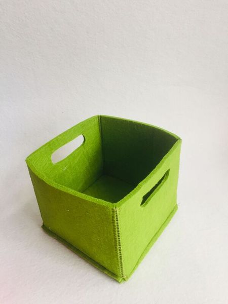 Filzkorb grün, 16 x 16 x 14 cm Filzkorb grün, 16 x 16 x 14 cm