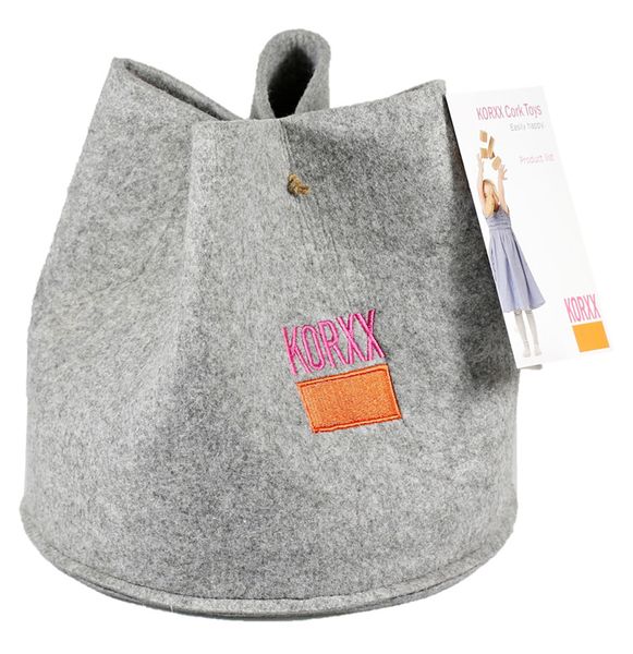 bucket hat, felt, grey, logo patch, drawstring loop