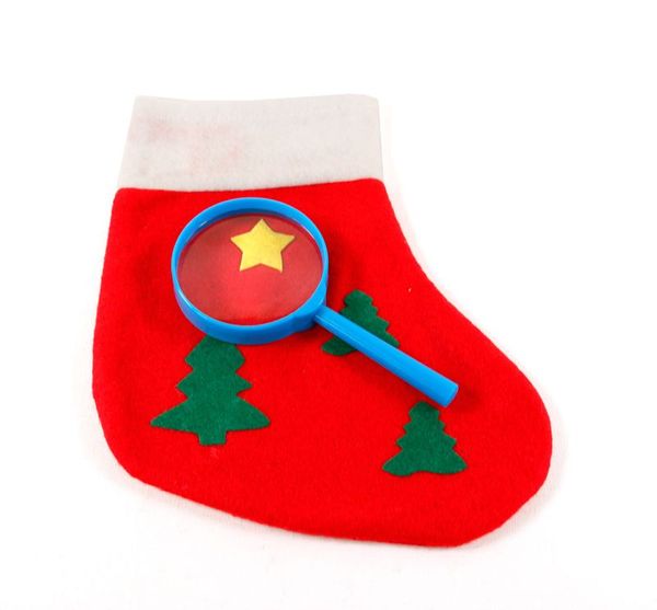 Strumpf, Socken, Baby, Weihnachten, Fernglas