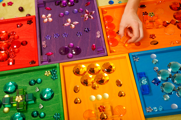 BAUSPIEL Legetabletts, 6er-Set (34 x 24 x 2,5 cm) BAUSPIEL Legetabletts, 6er-Set (34 x 24 x 2,5 cm)