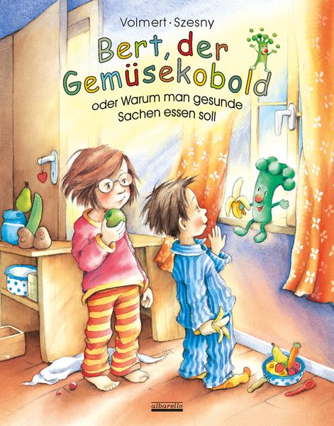 Kinderbuch, Gemüsekorb, Buchcover, Vorschule, Gesundheitserziehung