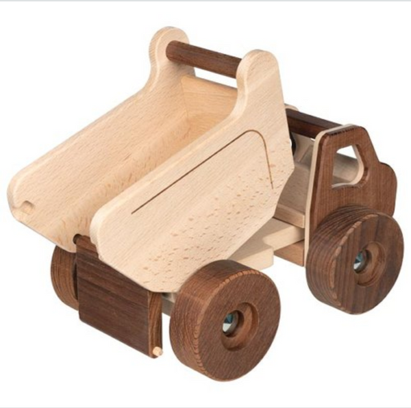 GOKI nature - Muldenkipper, Holz, ab 3 Jahre (SONDERANGEBOT)