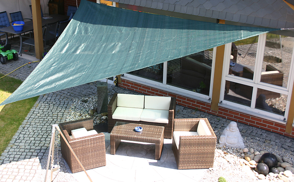 Sonnensegel Quadrat 3 x 3 m 