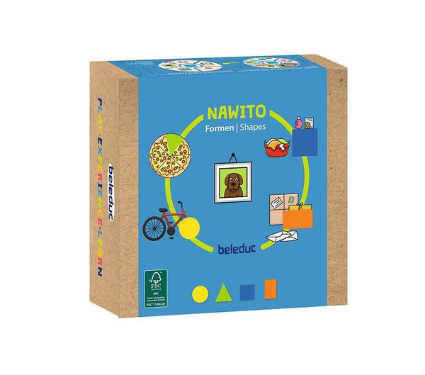 Kinderpuzzle, Formen, Shapes, Holzbox, Beleduc