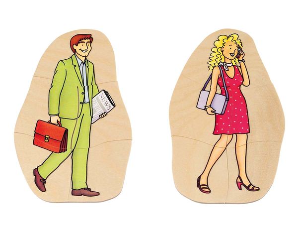 Lagen-Puzzle Oma & Opa, 40 Teile, ab 4 Jahre Lagen-Puzzle Oma & Opa, 40 Teile, ab 4 Jahre