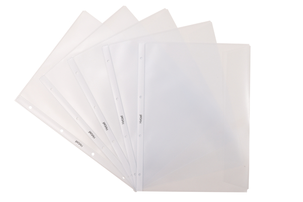Dokumentenhülle A4, mit Klappe, genarbt, 10 Stück Dokumentenhülle A4, mit Klappe, genarbt, 10 Stück