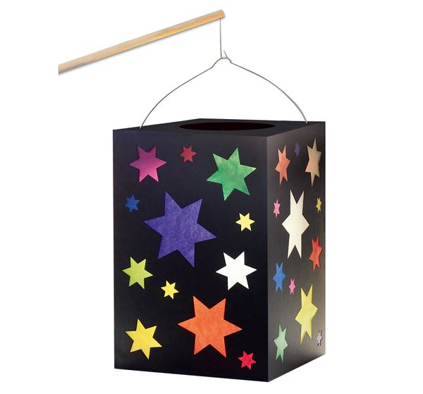 Laternen-Bastelset "Sterne", 14 x 20 cm, 1 Set Laternen-Bastelset "Sterne", 14 x 20 cm, 1 Set
