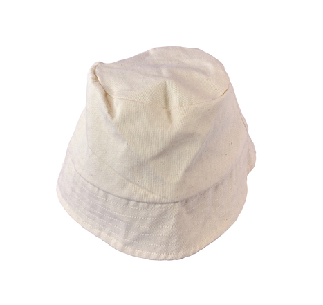 Bucket Hut, Hut aus Leinen, helles Material, weiches Gewebe, krempelbares Design