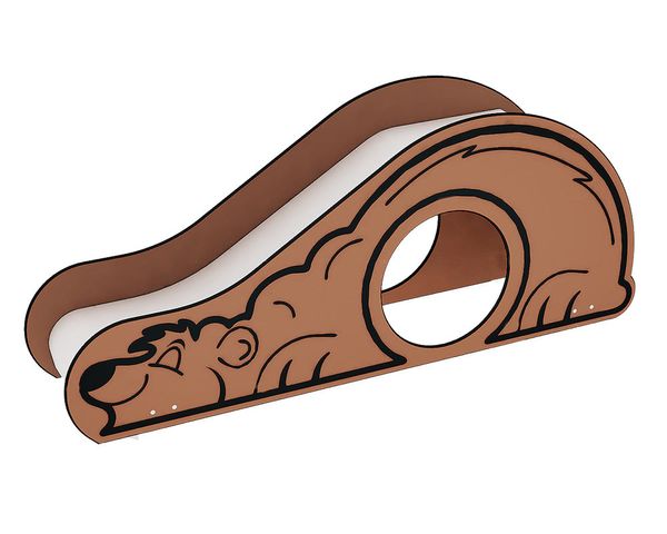 Braunbär Kleinkinderrutsche Braunbär Kleinkinderrutsche