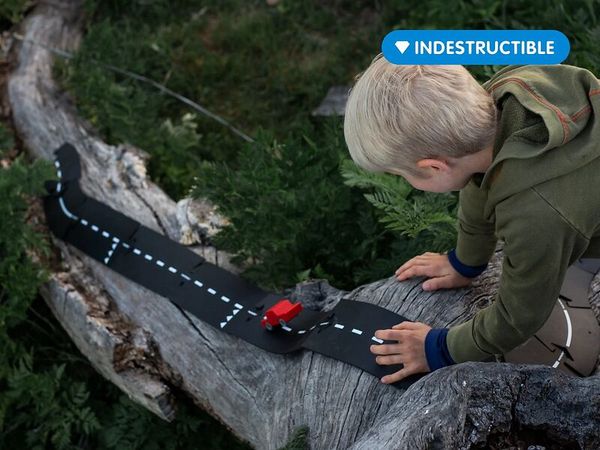 Kinderbahn, Waldweg, Spielzeug, Autovorführung, Rodelbahn