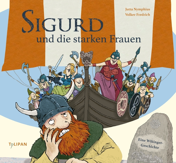 Viking, Glaube, Bergendorf, Schiff, Illustration
