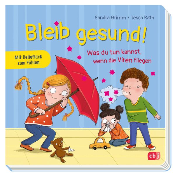 Kinderbuch, Gesundheit, Viren, Kinder, Alltag
