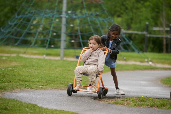 JAKOBS AKTIV Buggy mit schwenkbaren Hinterrädern