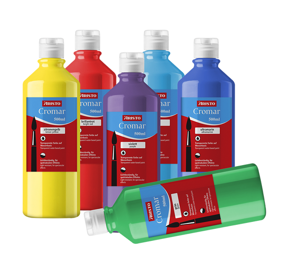 Kunststoffflasche, Klecksfarben, Malfarben, Farbenset, Pinselpainting