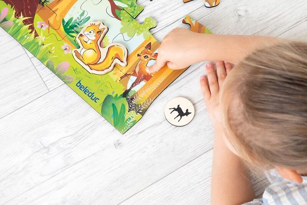Nuki & Friends XXL Puzzle, ab 4 Jahre