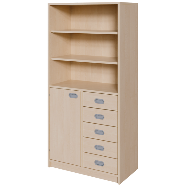 Hochschrank, breite 102 cm, mit Rückwand