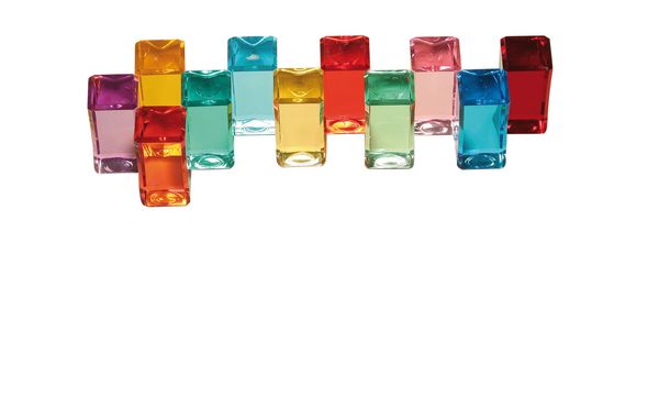 REGENBOGENLAND Regenbogensteine, 64 Bausteine REGENBOGENLAND Regenbogensteine, 64 Bausteine