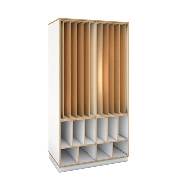 DECOR Matrazenschrank für 10 Bodenmatratzen