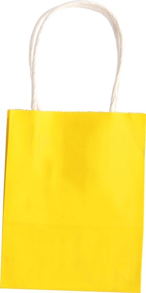 FOLIA Papiertüten S, Kraftpapier, farbig sortiert, 20 Stück