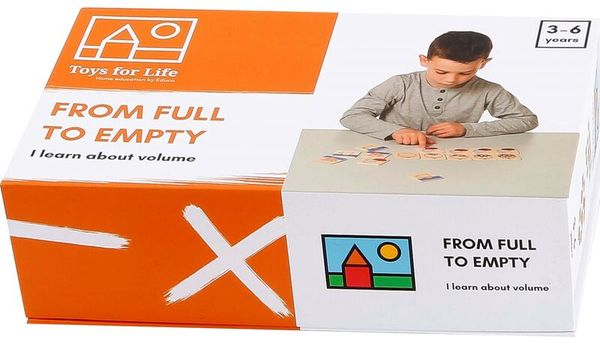 TOYS FOR LIFE from full to empty - Sortierspiel Von voll zu leer, ab 3 Jahre
