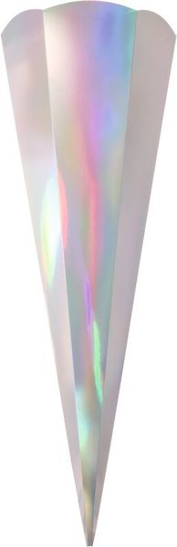 FOLIA Schultüten-Rohlinge Metallic, eckig, 68 cm, 5 Stück, Farbe wählbar