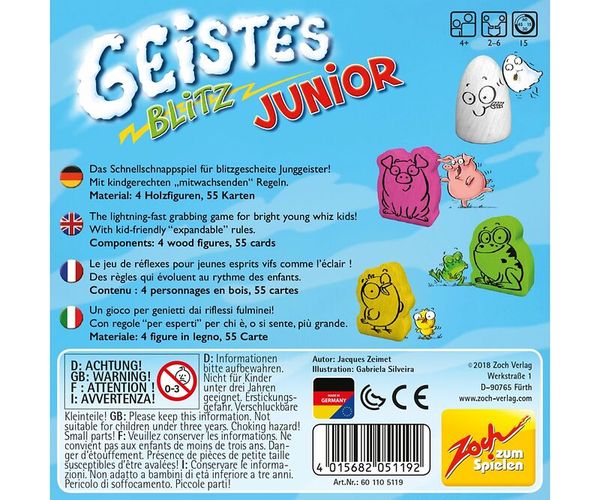 ZOCH Spieleklassiker-Set, ab 4 Jahre (3 Spiele)
