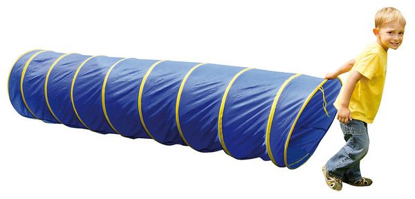 Stofftunnel, Spieltunnel, Kinderspielzeug, Tunnel, Wendeltunnel